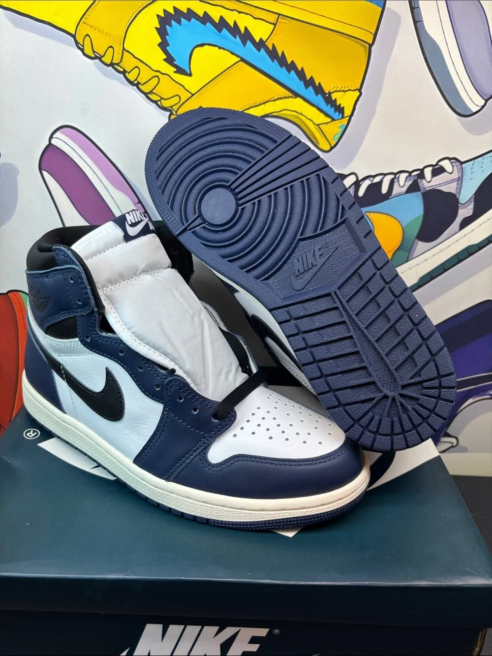Brand New With BOX! Air Jordan 1 Retro High OG “Midnight Navy”